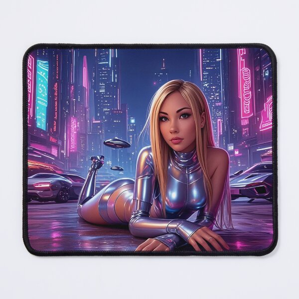Item preview, resting pinup cyber theme designed and sold by kiwiartyfarty.