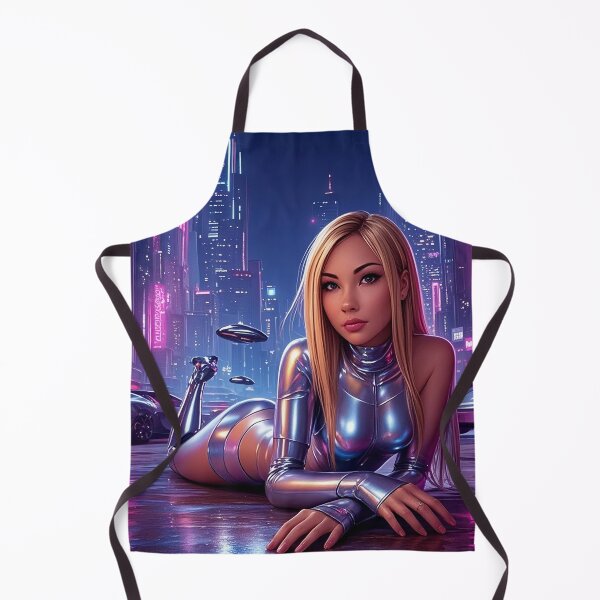 Item preview, resting pinup cyber theme designed and sold by kiwiartyfarty.