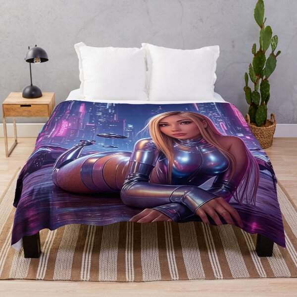 Item preview, resting pinup cyber theme designed and sold by kiwiartyfarty.