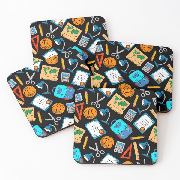 Item preview, Colorful School Supplies Pattern – Comic Style Back to School Kids Clothing Design designed and sold by FestivityFinds.