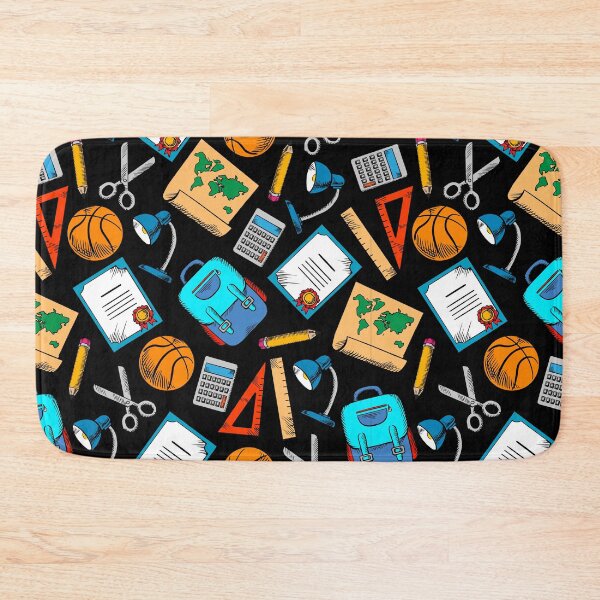 Item preview, Colorful School Supplies Pattern – Comic Style Back to School Kids Clothing Design designed and sold by FestivityFinds.