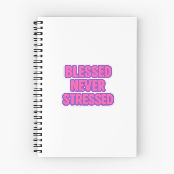 Item preview, Blessed Never Stressed designed and sold by okaysteph03.