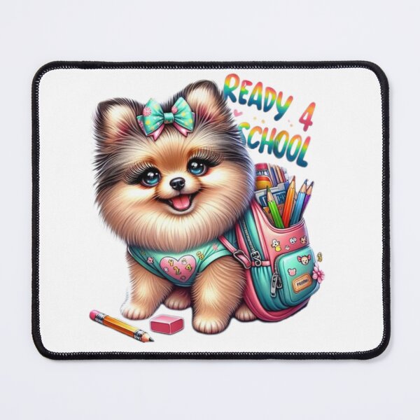 Item preview, Ready 4 School – Cute Pomeranian Puppy designed and sold by 444wardMovement.