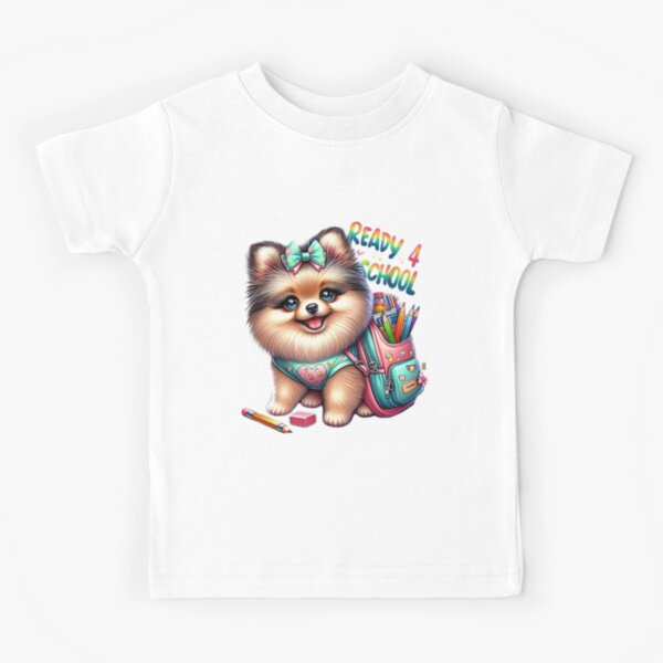 Item preview, Ready 4 School – Cute Pomeranian Puppy designed and sold by 444wardMovement.