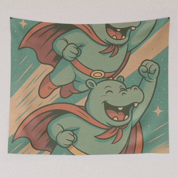 Item preview, two reluctant superheroes in space designed and sold by Mauswohn.
