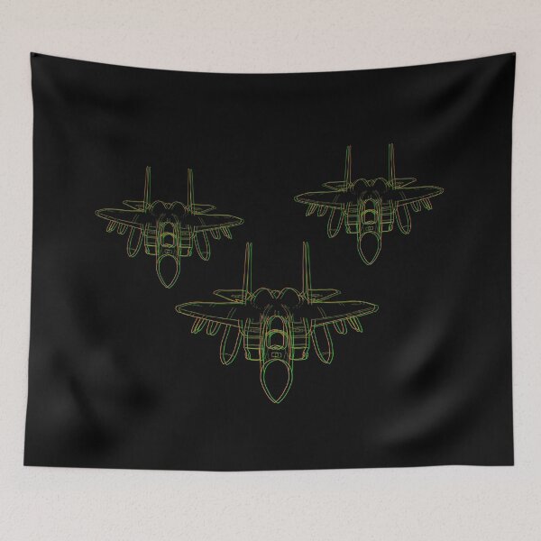 Item preview, Fighter jets black light poster designed and sold by Eclectic Gold.
