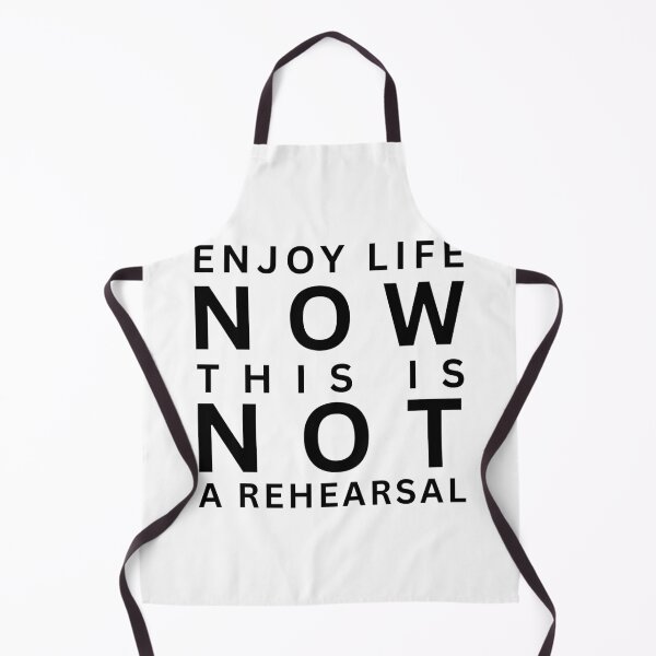 Item preview, Enjoy life now this is not a rehearsal designed and sold by PixeledCraft.