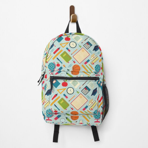 Item preview, Colorful School Supplies Pattern – Educational Back-to-School Desk Mats designed and sold by FestivityFinds.
