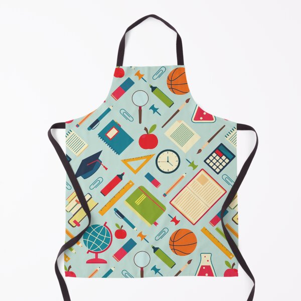 Item preview, Colorful School Supplies Pattern – Educational Back-to-School Desk Mats designed and sold by FestivityFinds.