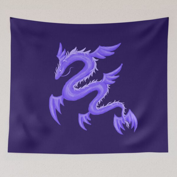 Item preview, Sky Serpent- Violet designed and sold by EChapmanArt.