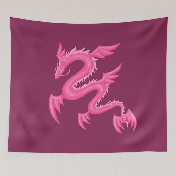 Item preview, Sky Serpent- Pink designed and sold by EChapmanArt.