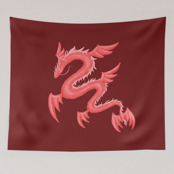 Item preview, Sky Serpent- Red designed and sold by EChapmanArt.