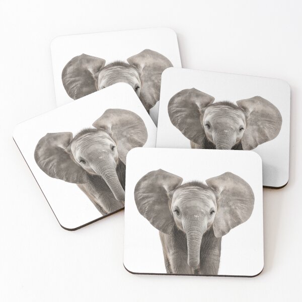 Item preview, Adorable Baby Elephant for Cute Elephant lovers designed and sold by LazyOwlStore.
