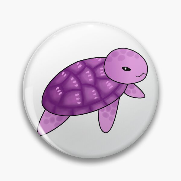 Item preview, Cute Purple Sea Turtle designed and sold by isaangeli04.