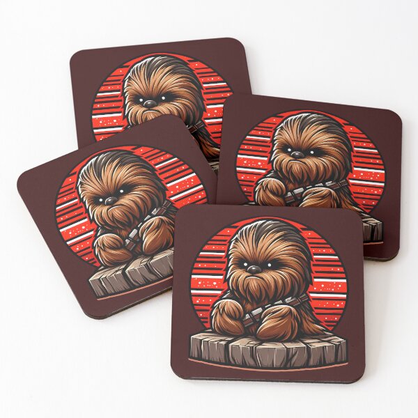 Item preview, Grumpy kawaii wookiee designed and sold by Artillenium.