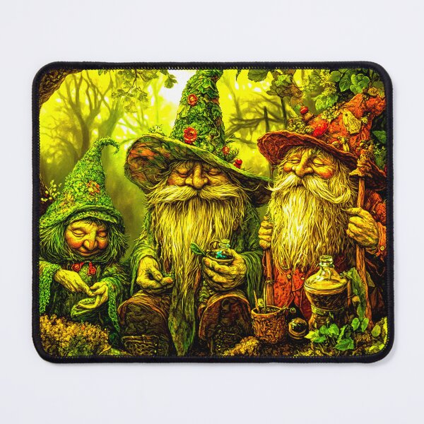 Item preview, Forest Gnomes At Home designed and sold by Sublime Studio graphics.