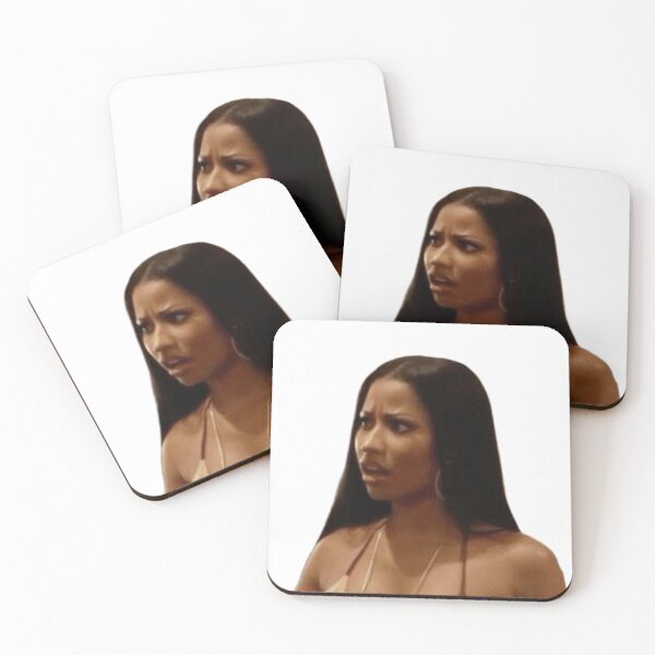Item preview, Nicki Minaj Shocked Face Print designed and sold by AzhPrintShop.