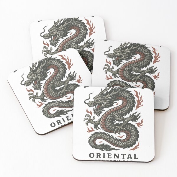Aperçu de l'œuvre Streetwear oriental Dragon créée et vendue par maiky-designs.