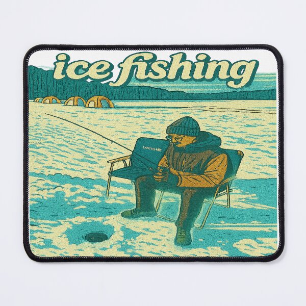 Item preview, Ice fishing designed and sold by BuffaloTH.