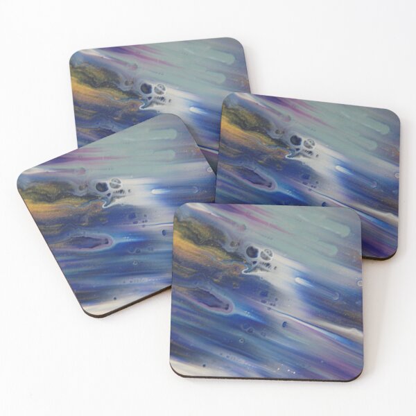 Item preview, Meteor Storm - Abstract Acrylic Art by Fluid Nature designed and sold by vmajzlik.