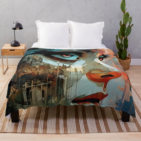 Item preview, Double Exposure Face and City in an Graphic Illustration designed and sold by Erlin Rudho.