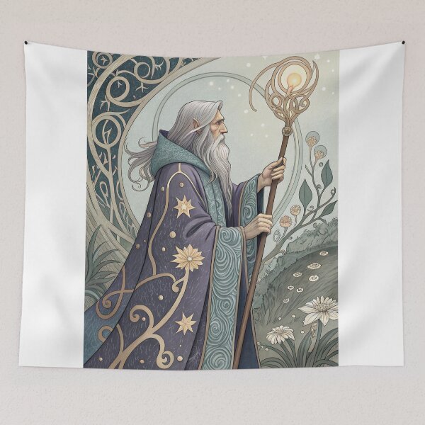 Item preview, Merlin the Wizard designed and sold by Mark and Heather.