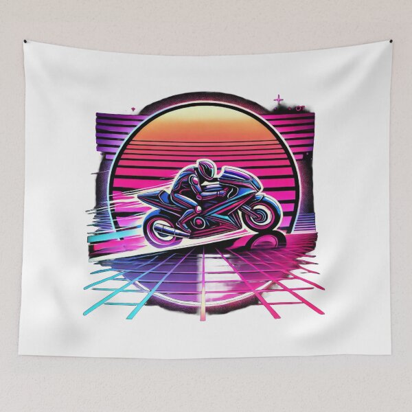Item preview, Proof. Rise. Bake. Repeat. | Synthwave Motorbike T-Shirt Graphic – Retro Futuristic Neon Vector Art designed and sold by TLG-Supply.