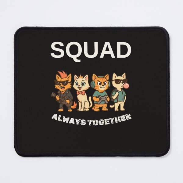 Item preview, Cat Squad T Shirt , Cartoon Gamer Punk Princess Cats , Cute Graphic Tee for Cat Lovers & Gift Idea designed and sold by Tailor of Rivendall.