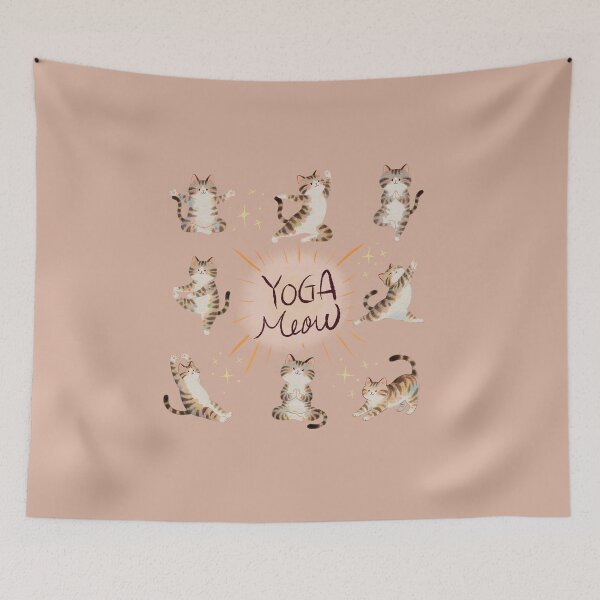 Item preview, Yoga Meow designed and sold by Lee Yeng.