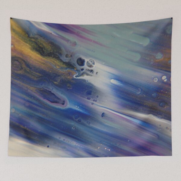 Item preview, Meteor Storm - Abstract Acrylic Art by Fluid Nature designed and sold by vmajzlik.