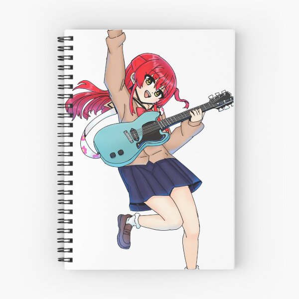 Item preview, Kita Ikuyo !! Bocchi the Rock !! Band Sticker  designed and sold by Yithmir.