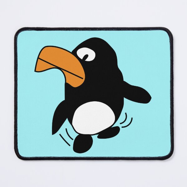 Item preview, Dancing Penguin (Blue Background) by Everything Eli designed and sold by EverythingEli.