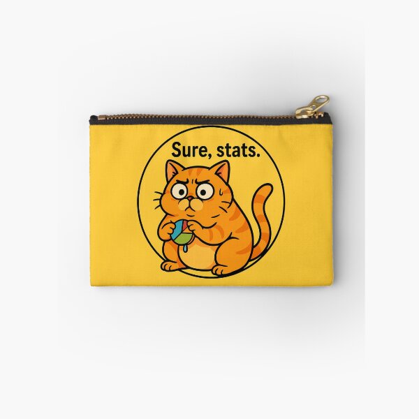 Item preview, Funny Data Cat Sticker designed and sold by Yuliya Brush.