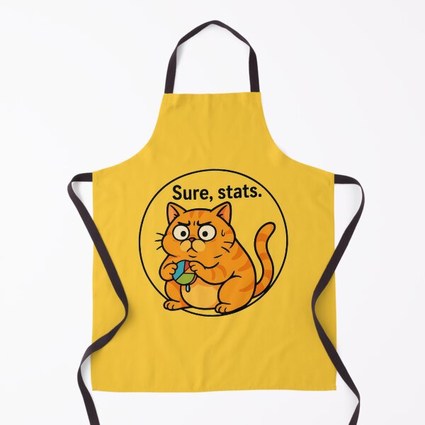 Item preview, Funny Data Cat Sticker designed and sold by Yuliya Brush.