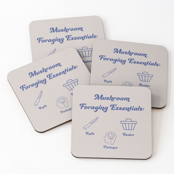 Item preview, Mushroom Foraging Essentials Funny Minimalist List designed and sold by Milena R..