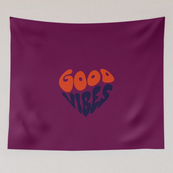 Item preview, Retro Good Vibes – Aesthetic Positive Quote Typography Art designed and sold by typoinspired.