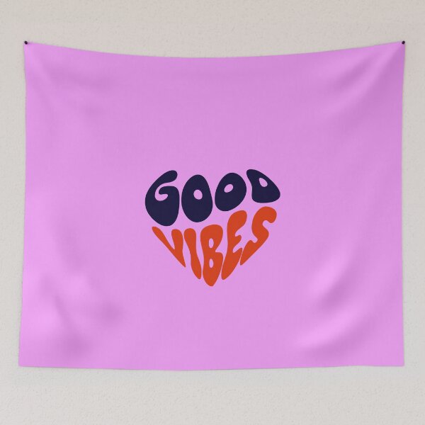 Item preview, Retro Good Vibes – Aesthetic Positive Quote Typography Art designed and sold by typoinspired.