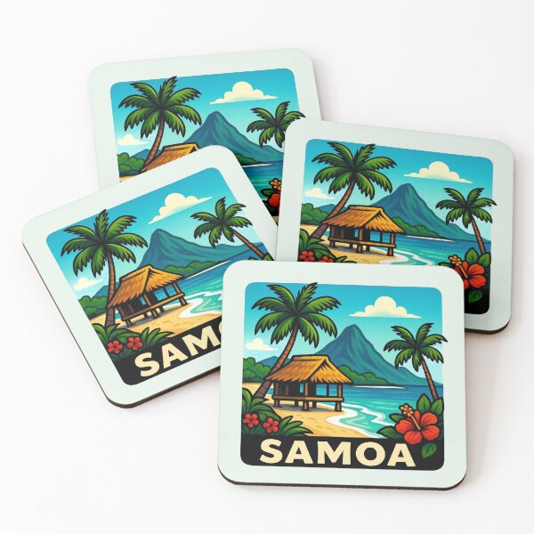 Item preview, Samoa – Island Soul of Polynesia designed and sold by Myra365Art.