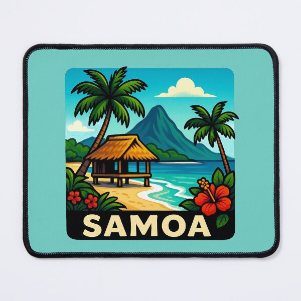 Item preview, Samoa – Island Soul of Polynesia designed and sold by Myra365Art.