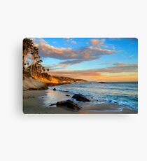 Laguna Beach: Rockpile Beach Canvas Print