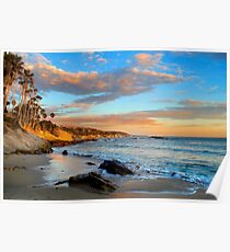 Laguna Beach: Rockpile Beach Poster
