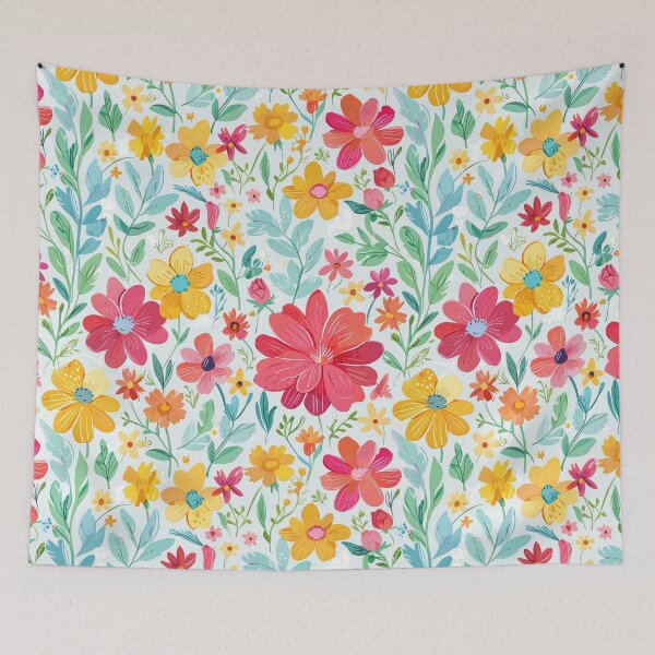 Item preview, Cheerful Floral designed and sold by CoolPixels.