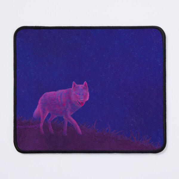Item preview, Bi Wolf with Night Sky Background designed and sold by Transcendragons.