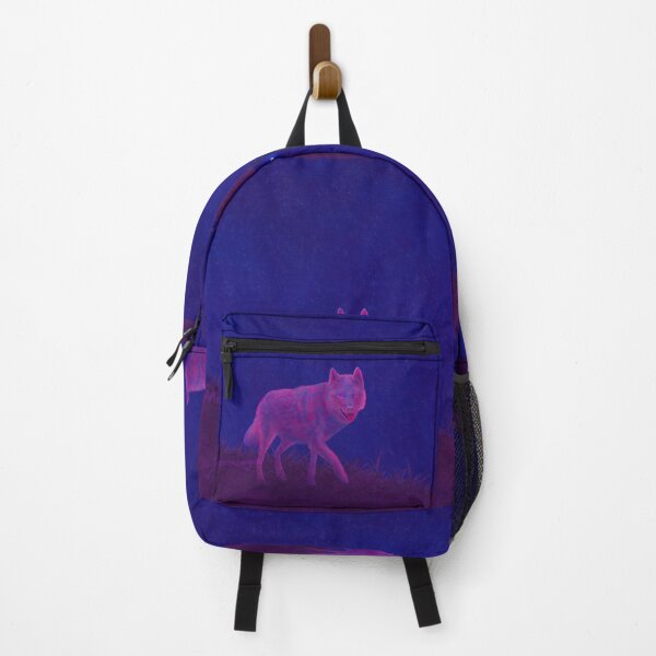 Item preview, Bi Wolf with Night Sky Background designed and sold by Transcendragons.