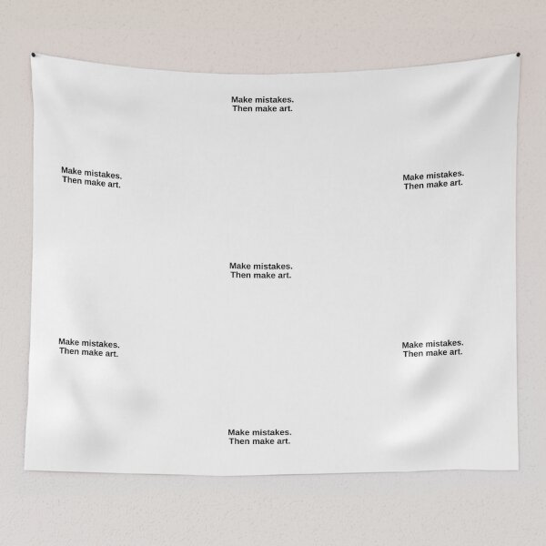 Item preview, Make Mistakes Then Make Art – Motivational Quote Design designed and sold by AtiVMZ.