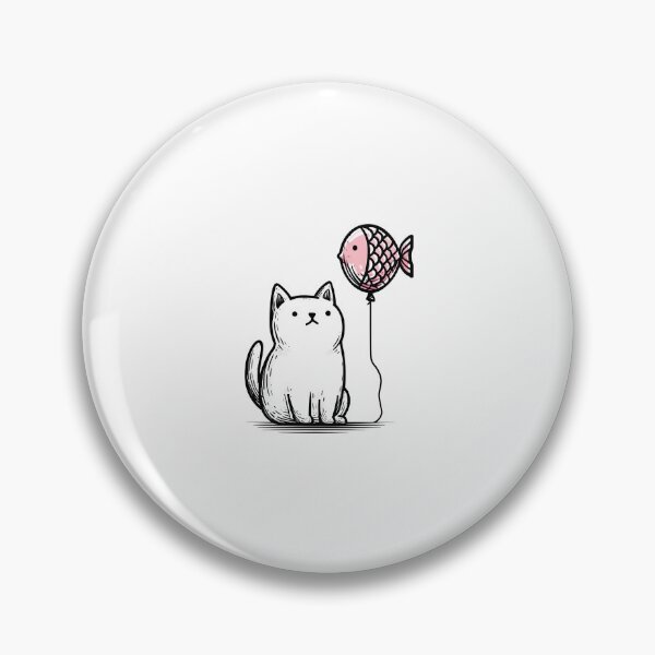 Artikelvorschau, Katze und Fisch entworfen und verkauft von DerSenat.
