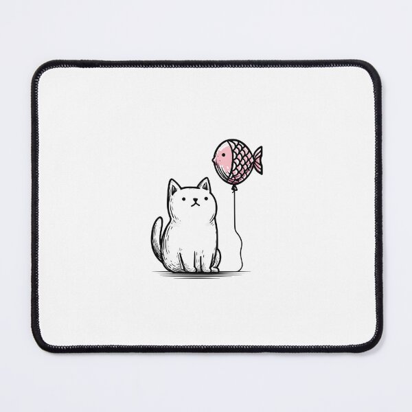 Item preview, Cat and fish designed and sold by DerSenat.