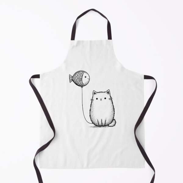 Item preview, Cat and fish designed and sold by DerSenat.
