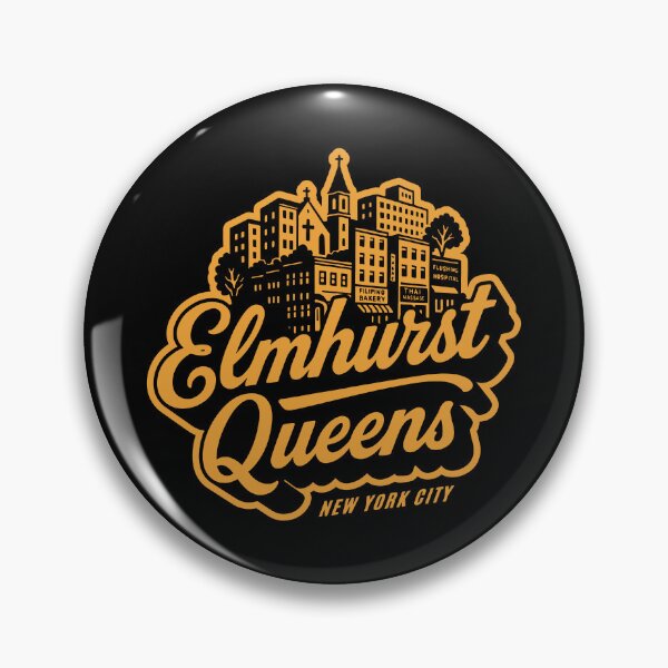Item preview, Elmhurst Queens Skyline Lettering designed and sold by Boogosh.