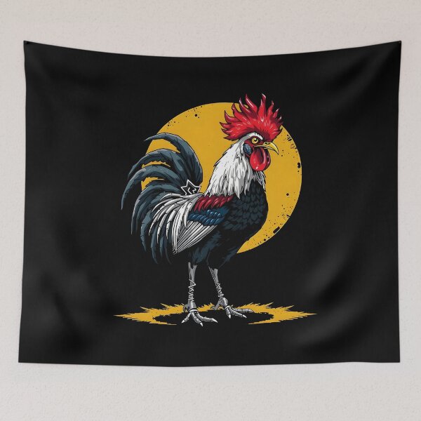 Item preview, Punk rooster designed and sold by Erlin Rudho.